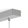 Kluś LED profilová záslepka BOX-M, C24487L01, strieborná