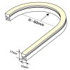 LED neonflex 12x17mm, 24V, 4000K, 9.6W/m, 520lm, 2835, IP67