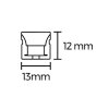 LED neonflex 5050 RGB, 13x12mm, 24V, 12W/m, IP67