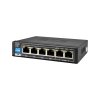 BCS BASIC switch PoE, 4x port 10/100Mbps, 2x UPLINK 10/100Mbs