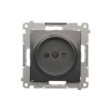 SIMON 54 1xzásuvka, IP20, antracitová, DG1Z.01/48