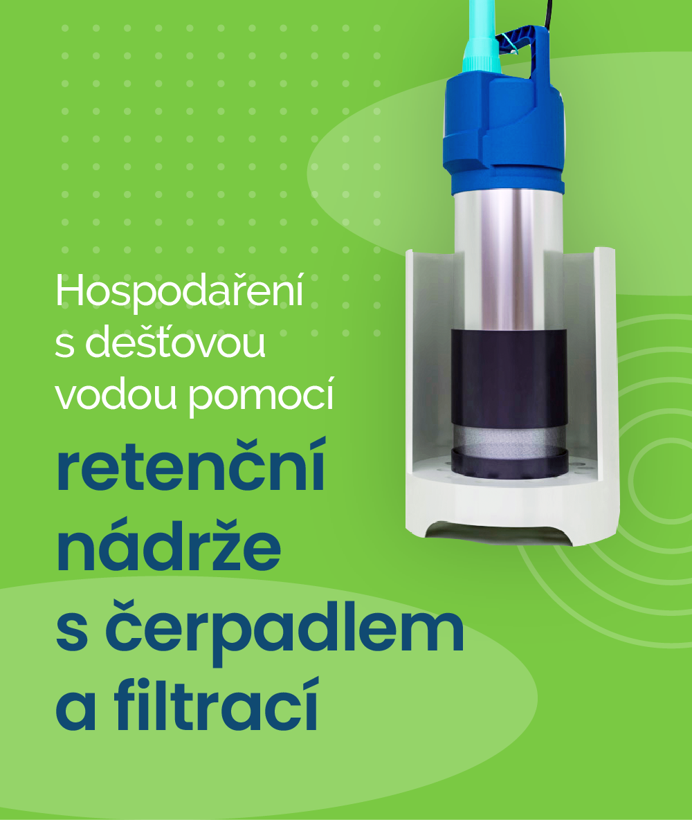 nádrže  s čerpadlem