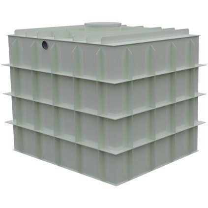 10m³ - Septik samonosný hranatý