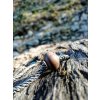 Dřevěný korálek - Ořech&pryskyřice
