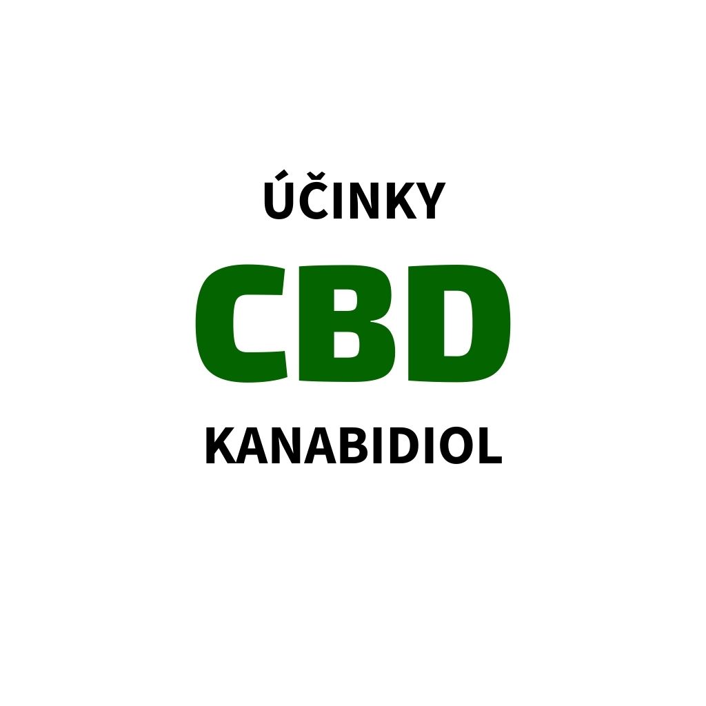 CBD účinky (kanabidiol)