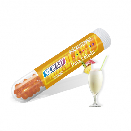 Ochucené práskací kuličky Mr.Blast - Pina Colada