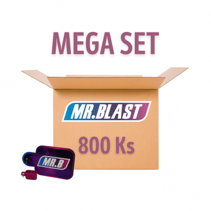 Ochucené práskací kuličky Mr.Blast - Mega set 800ks