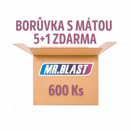Práskací kuličky - Borůvka s mátou 5 + 1 ZDARMA