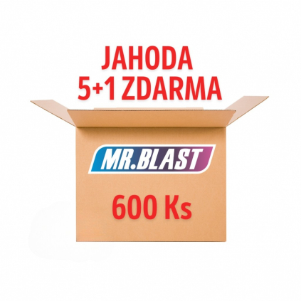 Práskací kuličky - Jahoda 5 + 1 ZDARMA