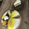 Semifreddo dort Citronka (s bílou čokoládou a mramorovou polevou)  1400 g | Ø 20 cm (12–16 porcí)