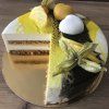 Semifreddo dort Citronka (s bílou čokoládou a mramorovou polevou)  1400 g | Ø 20 cm (12–16 porcí)