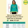 Dámska mikina PRINES! – ružovo-oranžová