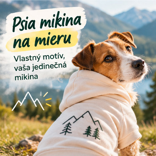 Psia mikina na mieru: kedy sa oplatí vlastný návrh