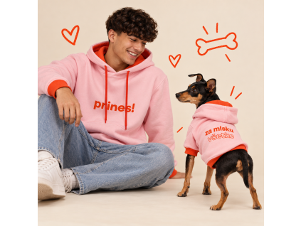 Párové mikiny PRINES! pre muža a psa – Mr.Dog