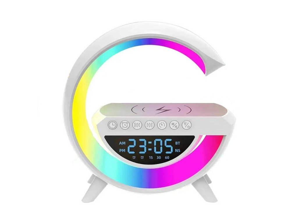 Multifunkční Bluetooth reproduktor s bezdrátovým nabíjením