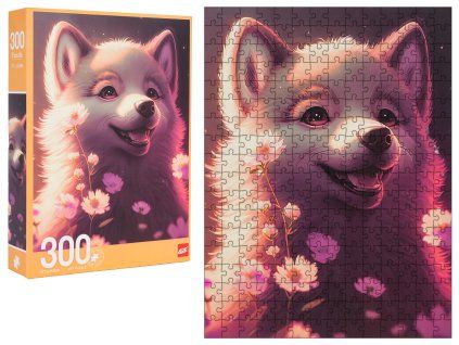 Sada puzzle 300 dílků. Pejsek