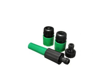 Sada 4 ks spojek na zahradní hadici