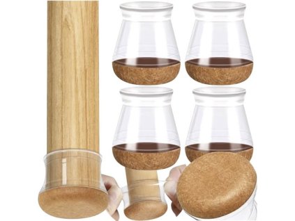 Potahy nohou židlí - sada 4 kusů Ruhhy (Velikost uniwersalny)