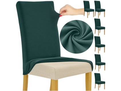 Potahy na židle - 6 ks. lahev Ruhhy 25992 (Velikost uniwersalny)