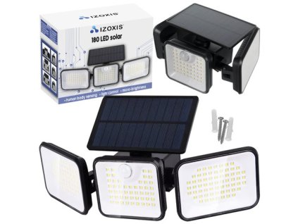 Solární lampa 180 LED Izoxis 24889 (Velikost uniwersalny)