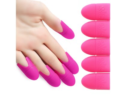 Silikonové klipy pro odstraňování hybridů, gelů a akrylátů (Velikost univerzální)