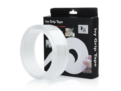 Dvojitá transparentní nano páska 1m (Velikost univerzální)