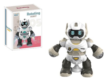 robot swiatlo dzwiek w karto 113465