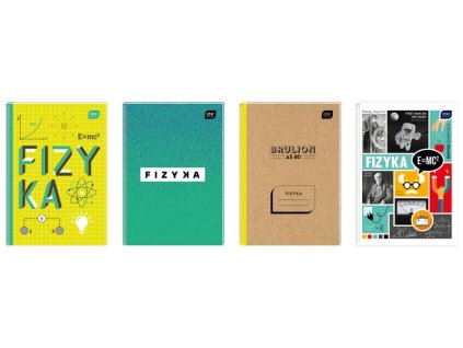 brulion a5 80 kartek fizyka 1 57791