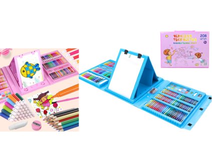 zestaw artystyczny 208 el w p 64585