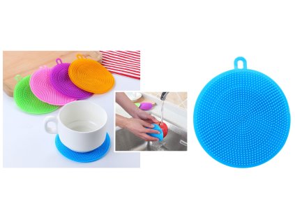 myjka zmywak silikonowy okrag 68967