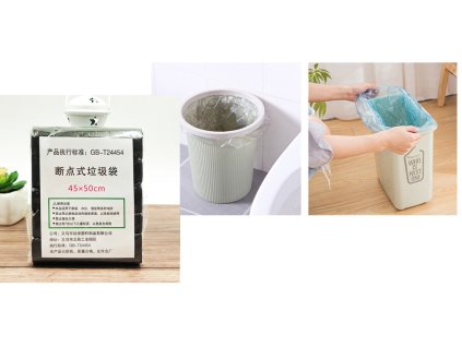 worki na smieci czarne 45x50 71382