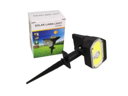 lampa ogrodowa solarna 20x9x9 86826