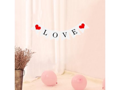 dekoracja walentynkowa girlan 93900