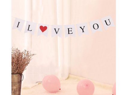 dekoracja walentynkowa girlan 93901