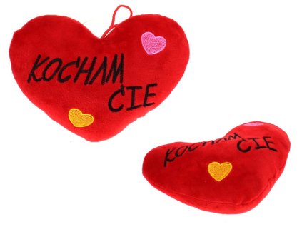 serce pluszowe maskotka kocha 42087