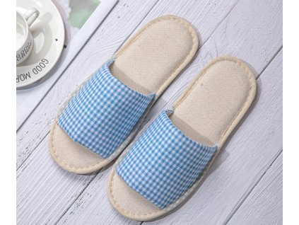 kapcie domowe meskie kratka r 95377