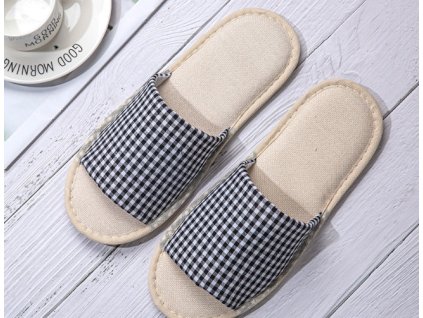 kapcie domowe meskie kratka r 95378
