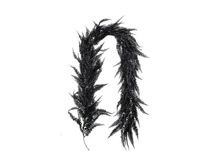 girlanda paproc 180 cm czarna 95325