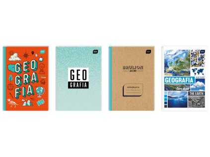 brulion a5 80 kartek geografi 57792