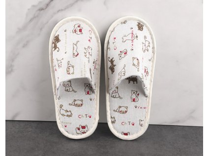 kapcie domowe kotek 95385