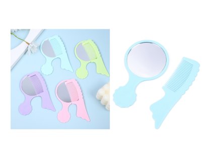 zestaw grzebien lusterko w fo 96794
