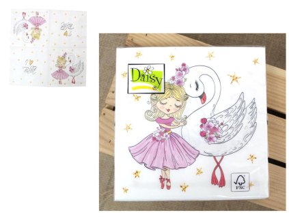 serwetka daisy 33x33 cm ksiez 97267