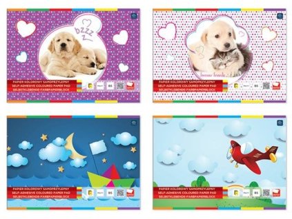 zeszyt papierow kolorowy 21384