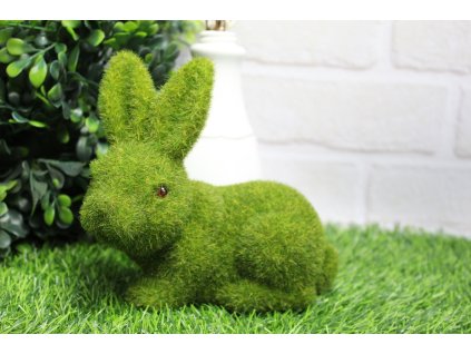 zajaczek lezacy flokowany 18x 54313