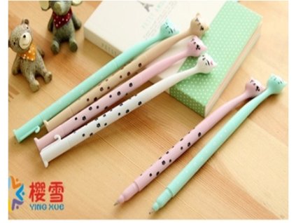 dlugopis kotek z dluga szyja 58056