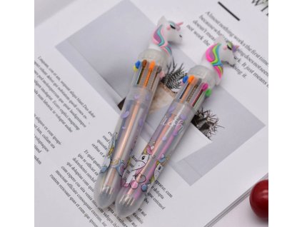 dlugopis 10 kolorowy z figurk 58062