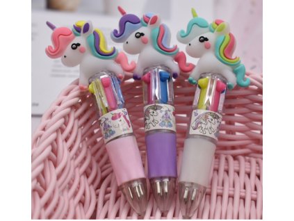 dlugopis 4 kolorowy z figurka 58026