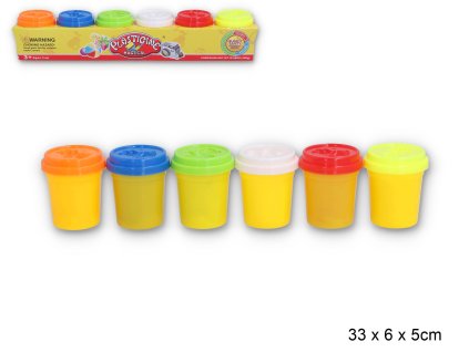 zestaw ciastolina 6 kubelkow 59986