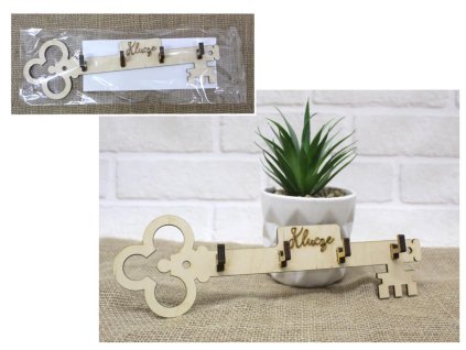 wieszak drewniany na klucze 3 79239