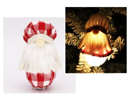 lampka skrzat led 16 cm krata 79959